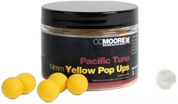 CCMoore Pacific Tuna Yellow Pop Ups 14mm (90329)