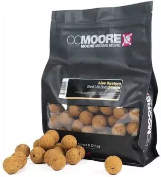 CCMoore Live System Boilies 1kg (Karpfenköder)