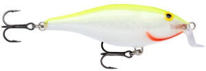 Rapala Shallow Shad Rap 9 cm silver fluorescent chartreuse