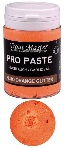Spro Trout Master Pro Paste Garlic Fluo Orange Glitter