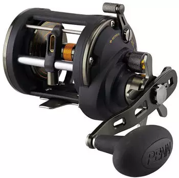 Penn Squall Ii Level Wind Left Trolling Reel 18.7oz Black 20