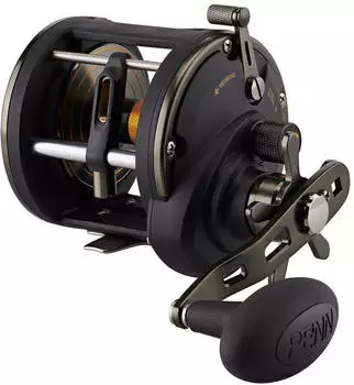 Penn Squall Ii Level Wind Left Trolling Reel 22.3oz Black 30