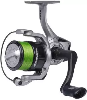 Abu Garcia Max X with Line 4000 Front Drag 5 Kugellager Spinnrolle