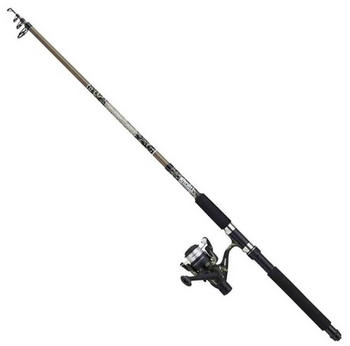 Mitchell Tanager Camo Ii Tele Spinning Combo Silber 2.40 m / 10-30 g