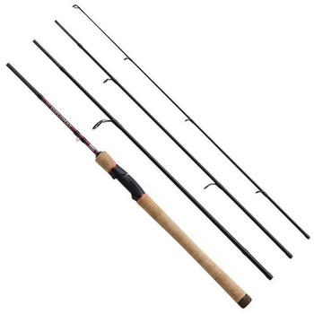 Abu Garcia Diplomat V2 Travel Spinning Rod Schwarz 2.13 m / 5-21 g