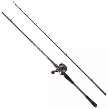 Abu Garcia Max Lp Pike Jerkbait Baitcasting Combo Silber 1.98 m / 30-90 g