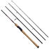 Abu Garcia Diplomat V2 Travel Spinning Rod Schwarz 2.74 m / 12-32 g