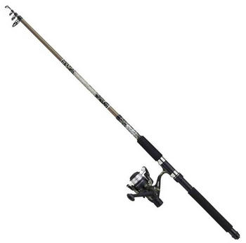 Mitchell Tanager Camo Ii Tele Spinning Combo Silber 1.80 m / 5-15 g