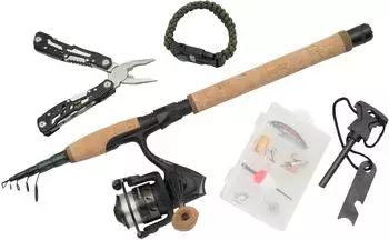 Abu Garcia Diplomat Wilderness SurvivalL Tele 2,13m 2-10g 6-tlg. / 2000 170/0,20