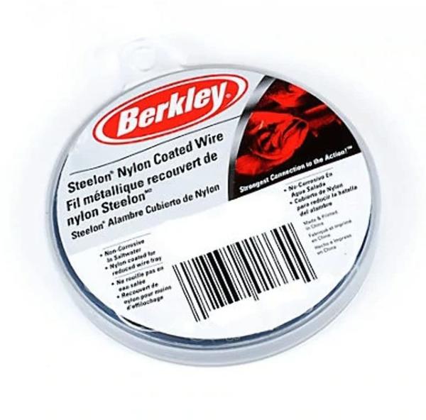 Berkley Steelon Nylon Coated Wire black 9m 15lb