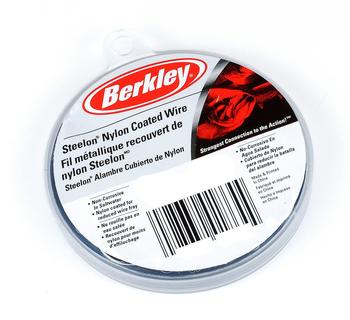 Berkley Steelon Nylon Coated Wire black 9m 30lb