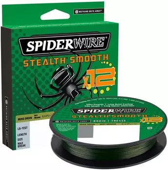Spiderwire Stealth Smooth 12 Braid Moss Green 150 m 0,39 mm