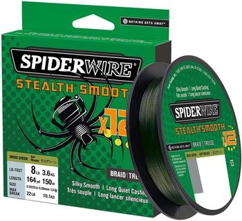 Spiderwire Stealth Smooth 12 Braid Moss Green 150 m 0,23 mm