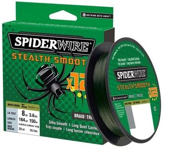Spiderwire Stealth Smooth 12 Braid Moss Green 150 m 0,19 mm