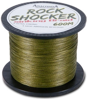 Anaconda Carp Rockshocker 0,25mm 19,6kg sinking Braid Karpfenschnur
