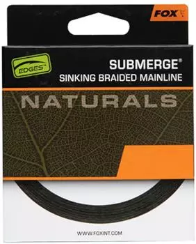 Fox Submerge Naturals Braid - 600m geflochtene Angelschnur 0.38mm / 29.5kg / 65lb
