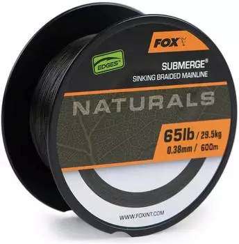 Fox Submerge Naturals Braid - 300m geflochtene Angelschnur 0.38mm / 29.5kg / 65lb