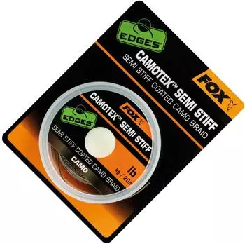 Fox Camotex Semi Stiff Coated Camo Braid 20m - 20lbs/9.1kg