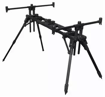 Jenzi Ground Contact Rod Pod Portable, Aluminium, schwarz, verstellbar (8938002)