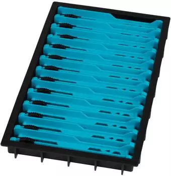 Matrix Loaded Pole Winder Tray 130mm hellblau, 12 Winder (GPW011)