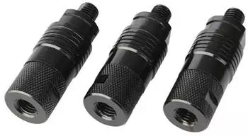 Prologic Black Night Quick-Release-Adapter Größe L, 3 Stück