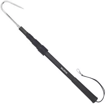 Balzer Tele-Gaff Gaffhaken Landehilfe Meeresangeln, 3-teilig, 120cm