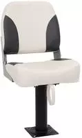 vidaXL Bootssitz mit Podest 360&deg; Drehbar