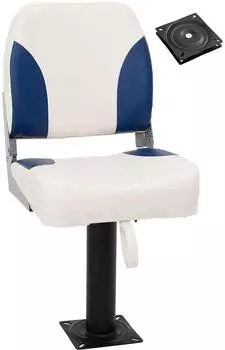 vidaXL Bootssitz mit Podest, 360&deg; drehbar (3294958)