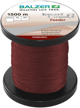 Balzer Iron Line 8 Feeder 1500 m 0,12 mm