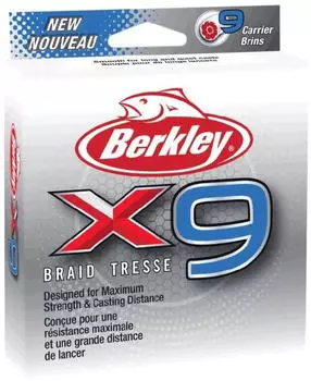 Berkley X9 Braid Crystal 300 m 0,14 mm