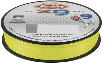 Berkley X9 Braid flame green 300 m 0,17 mm