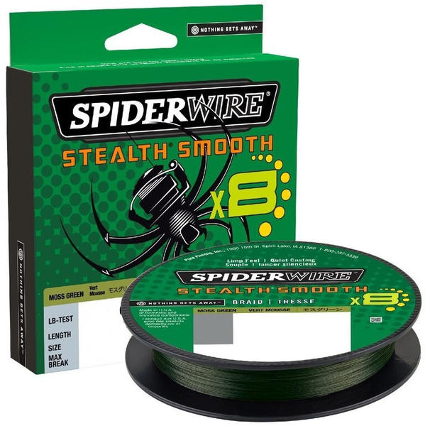 Spiderwire Stealth Smooth8 moss green 300 m 0,19 mm