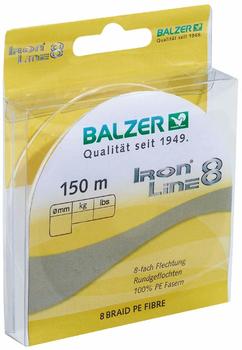 Balzer Iron Line 8 Yellow 150 m 0,18 mm