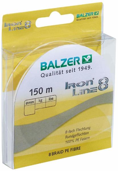 Balzer Iron Line 8 Yellow 150 m 0,14 mm