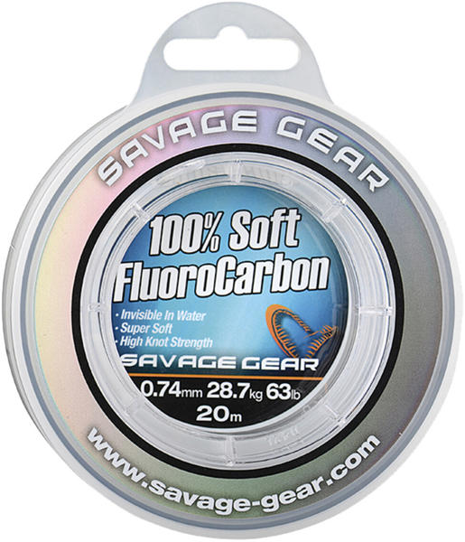 Savage Gear Soft Fluorocarbon 35 m 0,49 mm