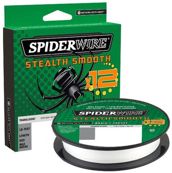 Spiderwire Stealth Smooth 12 Braid Translucent 150 m 0,09 mm