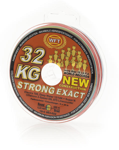 WFT KG Strong Exact multicolor 480 m 0,22 mm