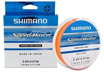 Shimano Speedmaster Tapered Surf Leader 10x15 m 0.23-0.57 mm