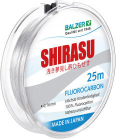 Balzer Shirasu Fluorocarbon 25 m 0,20 mm