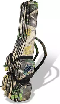 Normani Rutentasche für 3 Ruten 1,25m Green-Camo