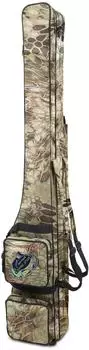 Normani RodBox Triple Rutentasche 1,50m, 3 Taschen, Waldtarn