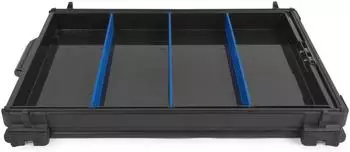 Preston Innovations Absolute Mag Lok Removable Dividers Deep Tray, durchsichtig (P0890056)