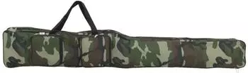 vidaXL Angelrutentasche Camouflage grün, 150cm, Oxford-Gewebe