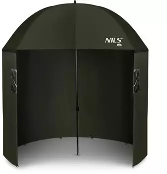 Nils Camp NC4702 Angelschirm mit Seitenschutz, 250cm (NC4702)