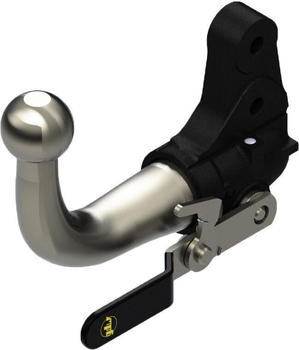 GDW Towbars Anhängevorrichtung horizontal abnehmbar für Jeep Renegade Fiat 500x (2486T38)