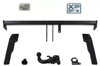 Auto Hak Anhängerkupplung abnehmbar, horizontal, Seat Alhambra 710/711 (K 60A)