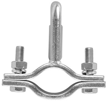 ProPlus Halter f&uuml;r Abrei&szlig;seil inklusive Feder f&uuml;r Anh&auml;nger 12x10x4cm verzinkt ca. 717g (PLUS-341204)