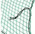vidaXL Anhängernetz mit Gummiseil, Grün, 4x4m, PP (4012251)