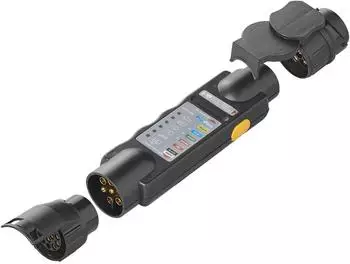 ProPlus Anh&auml;ngerbeleuchtung Pr&uuml;fger&auml;t 7/13-polig DIN Adapter-Set (343524)