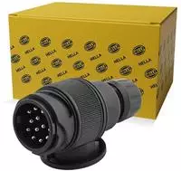 Hella Anh&auml;nger-Stecker 8JA 005 951-001, f&uuml;r PKW / LKW, 13 polig, 12V, kurz,...